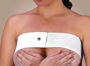 3″ BREAST WRAP WITH COTTON LINING